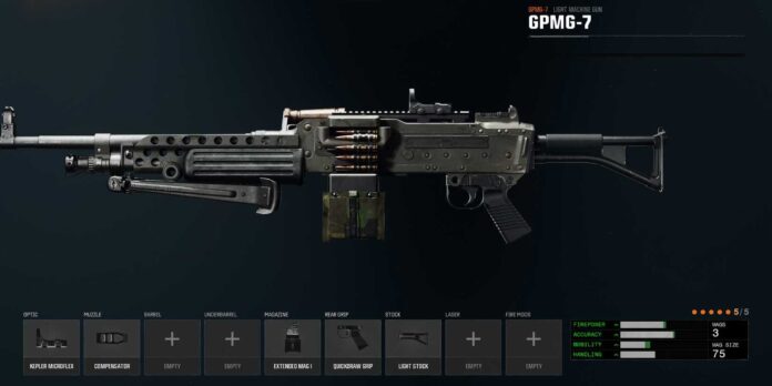 Call of Duty: Black Ops 6 - O melhor loadout para GPMG-7