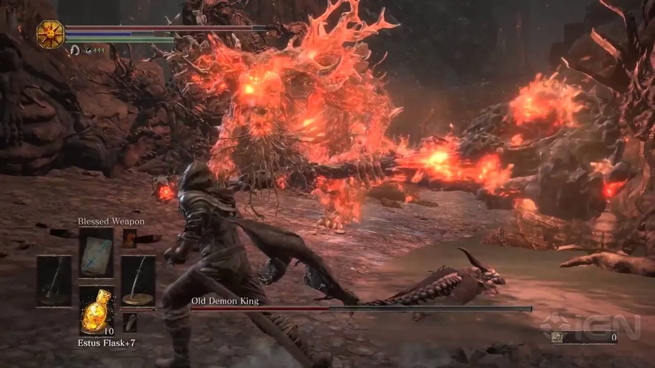 Dark Souls 3 Detonado - Largo Ardente