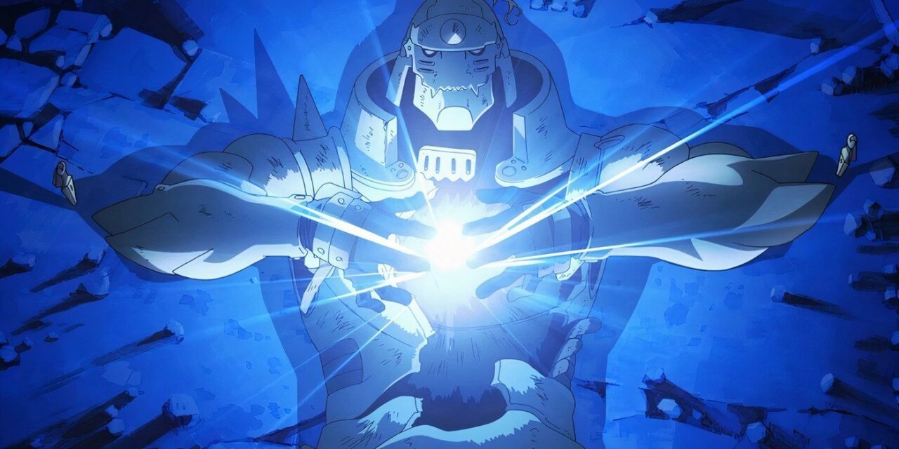 Em qual episódio de Fullmetal Alchemist: Brotherhood Alphonse se sacrifica para restaurar o braço de Edward?