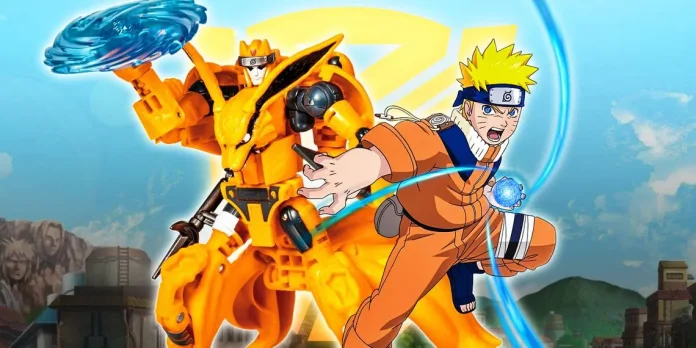 Naruto ganha novas figures de um crossover com Transformers