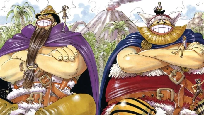 One Piece 1130 revela as novas recompensas de Brogy e Dorry