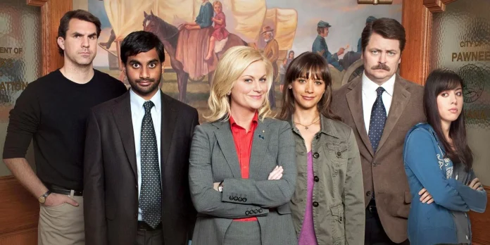 Parks and Recreation - Os personagens principais da série