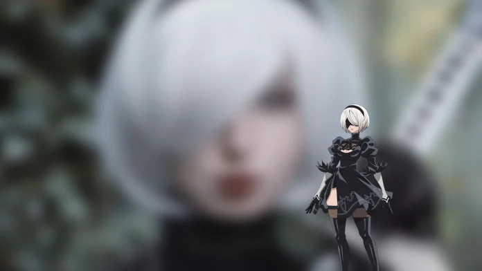 Modelo ellie.amber fez um belíssimo cosplay da 2B de Nier Automata