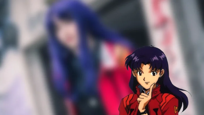 Modelo ameriix_cos fez um lindo cosplay da Misato de Evangelion