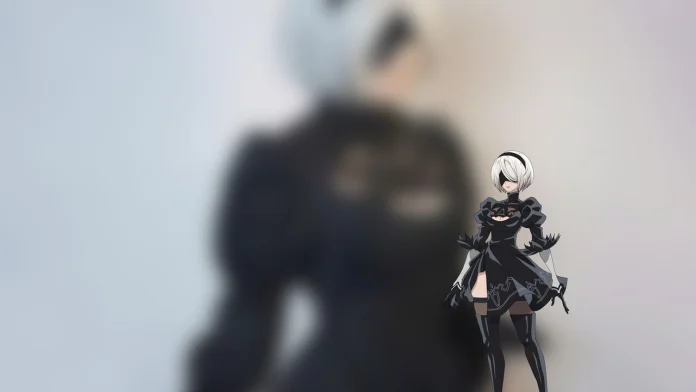 Modelo makieraclea fez um lindo cosplay da 2B de Nier Automata