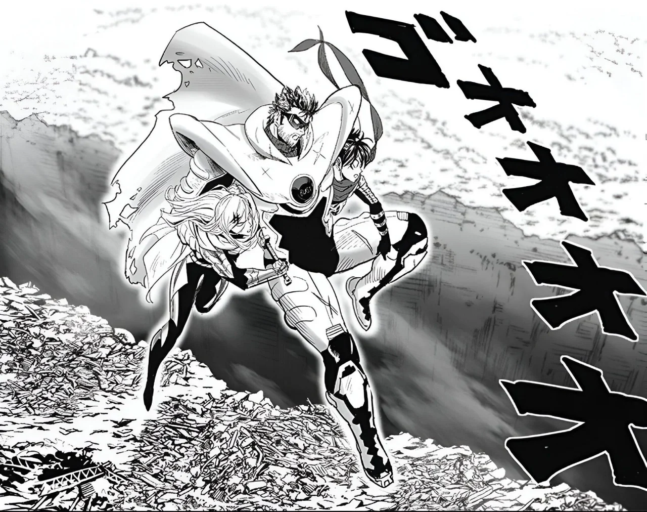 One Punch Man 208 - Empty Void desperta uma nova forma enquanto Blast sente sua fúria