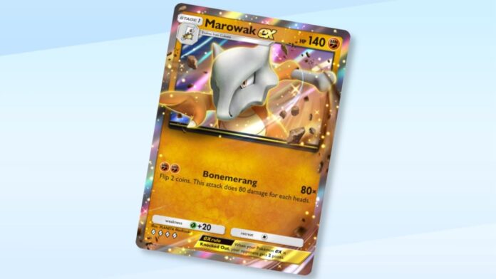 Pokémon TCG Pocket - O melhor deck de Marowak