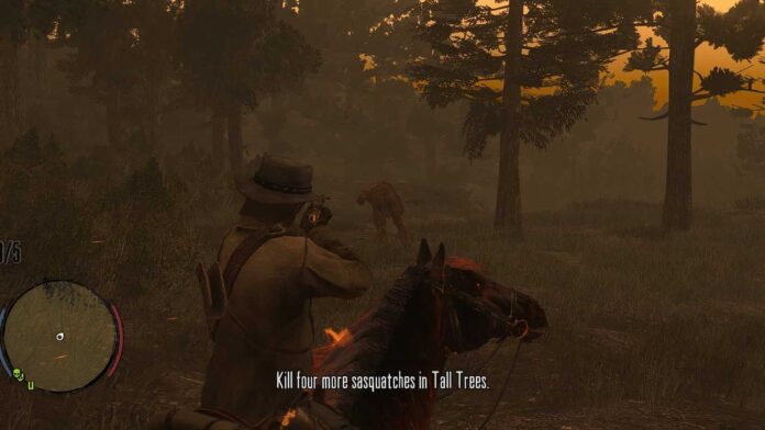 Red Dead Redemption Undead Nightmare - Como encontrar o Pé-Grande