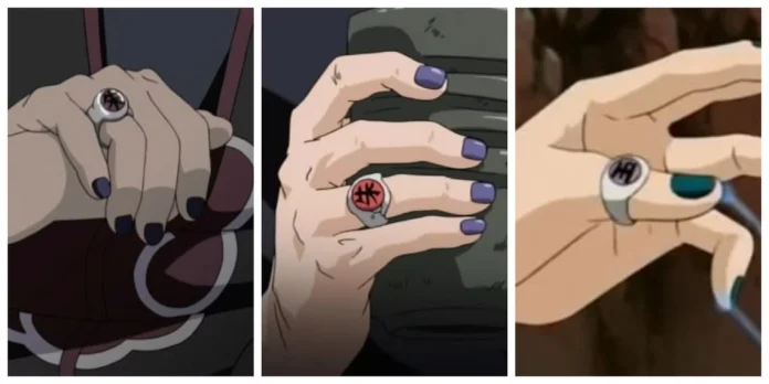 O que aconteceu com os anéis da Akatsuki em Naruto?