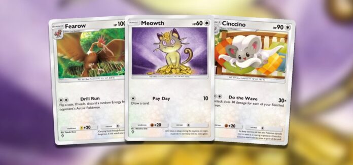 Pokémon TCG Pocket - As melhores cartas do tipo Incolor