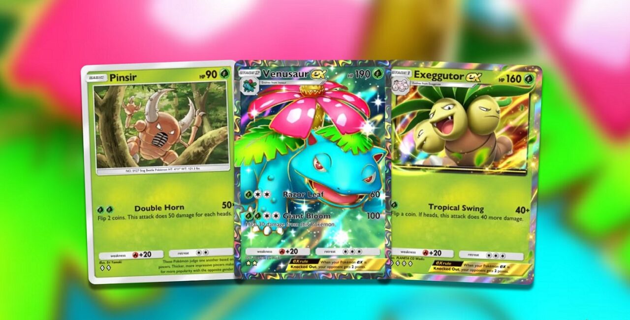 Pokémon TCG Pocket – As melhores cartas do tipo Planta