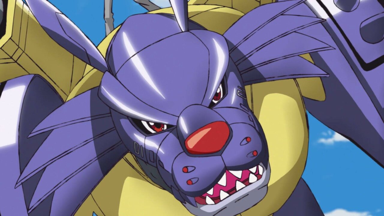 Em qual episódio de Digimon Adventure Gabumon digivolve para MetalGarurumon pela primeira vez?