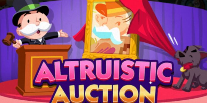 monopoly go evento altruistic auction