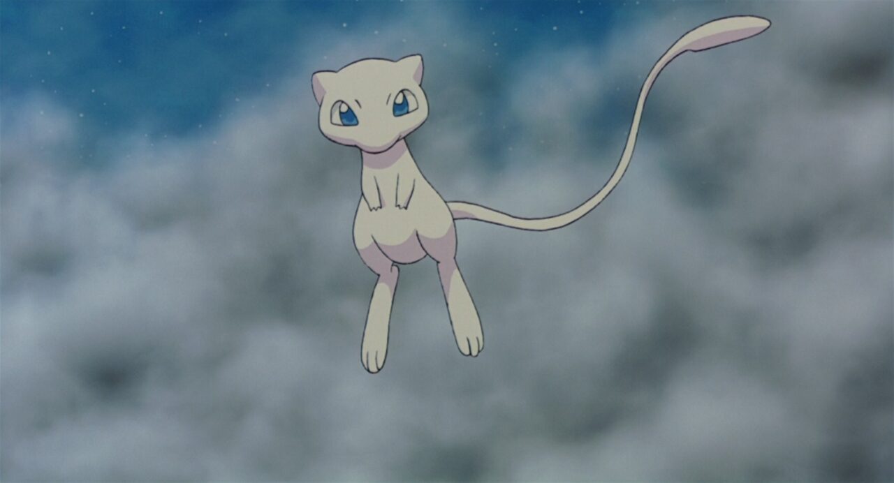 Em qual episódio de Pokémon Mew aparece?