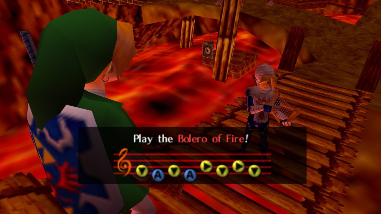 Zelda: Ocarina of Time Detonado - Fire Temple