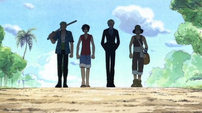 One Piece - Em qual episódio os Chapéus de Palha caminham para enfrentar Arlong?