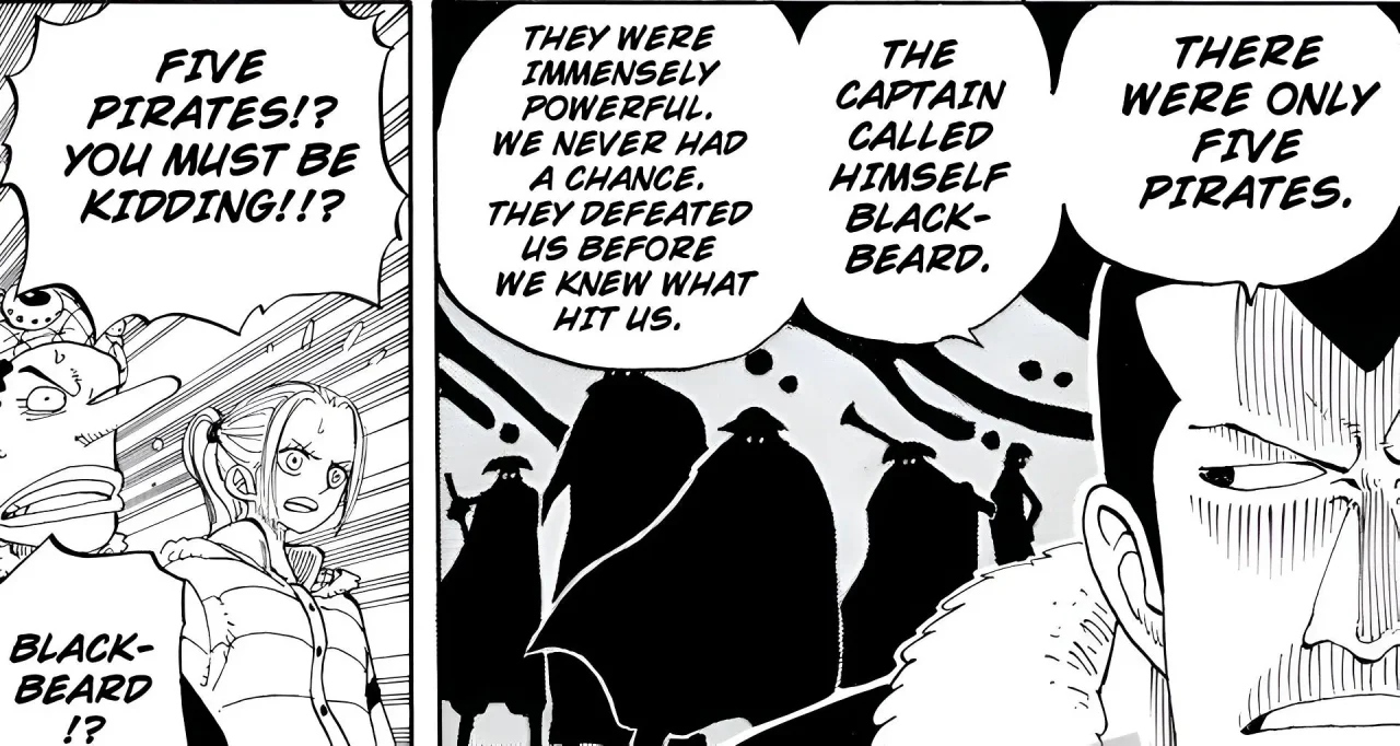 A cidade natal de Barba Negra pode ter sido uma das primeiras ilhas visitadas em One Piece