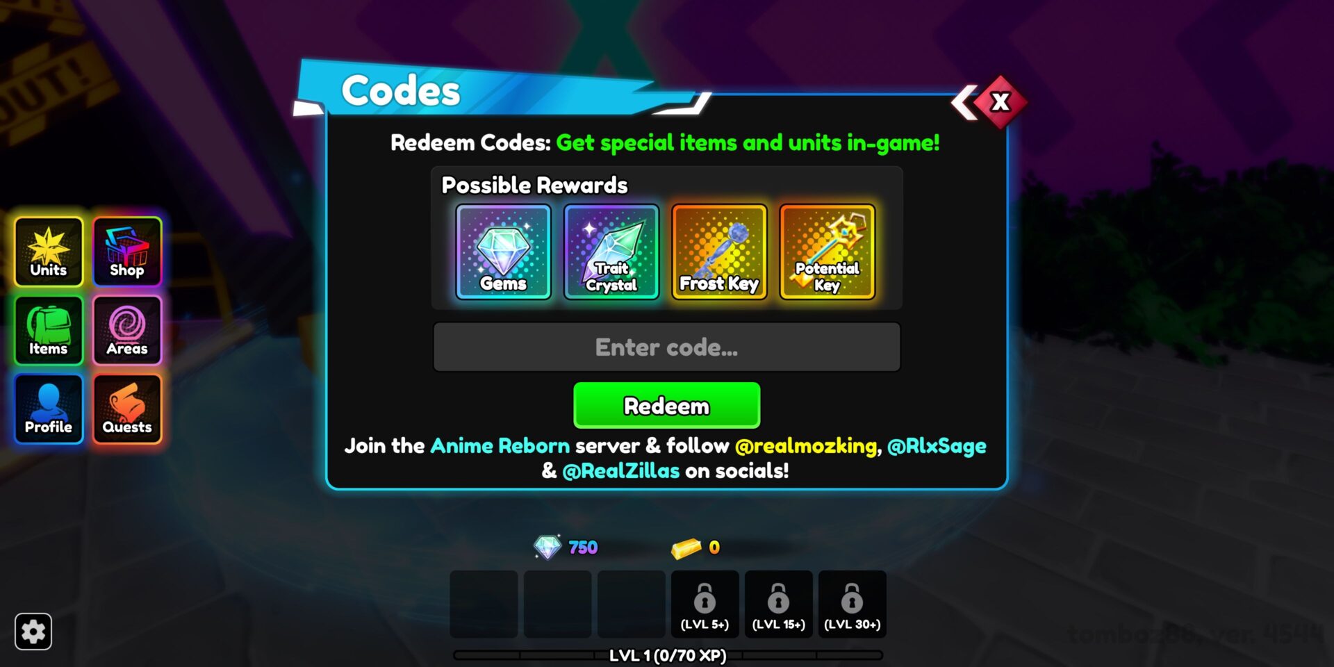 Roblox Anime Reborn - Códigos para Itens Grátis (Dezembro 2024 ...