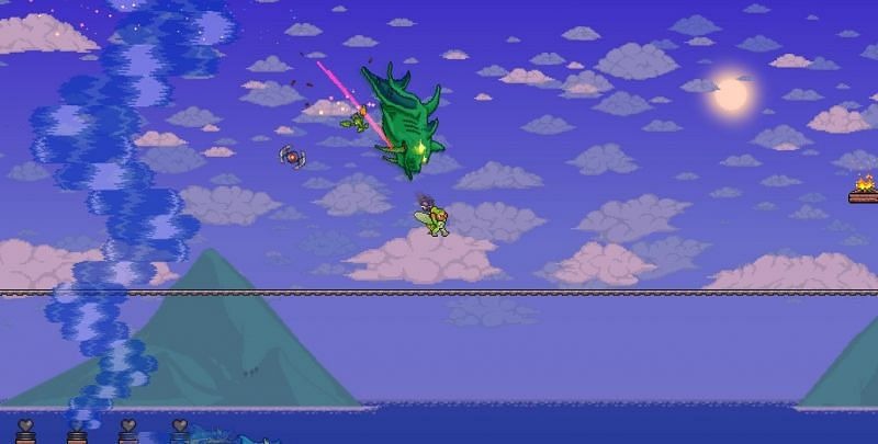 duque peixe dragão terraria