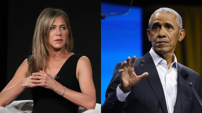 Barack Obama estaria vivendo um caso com Jennifer Aniston de Friends; Entenda o caso