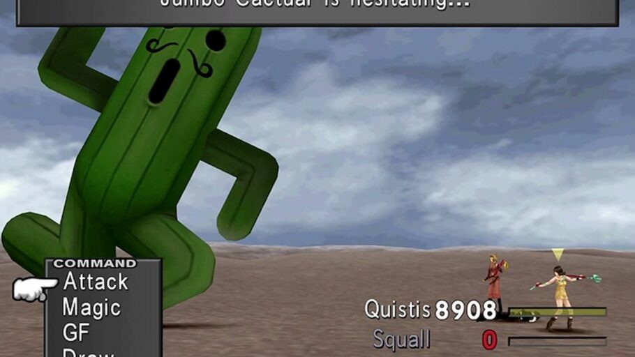 Final Fantasy 8 - Como obter o Guardian Force Cactuar