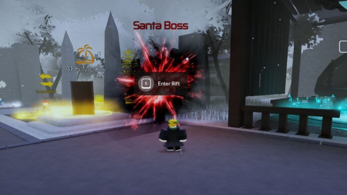 Roblox Jujutsu Infinite - Como derrotar o Santa Boss