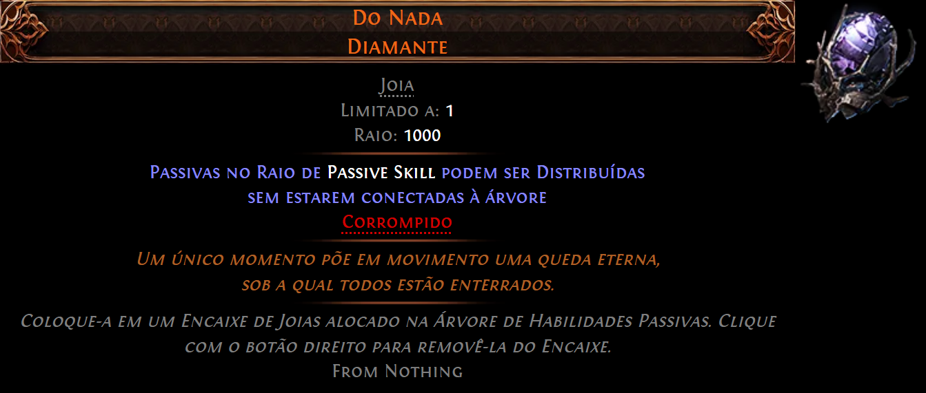 Path of Exile 2 – Como obter o Diamante “Do Nada”