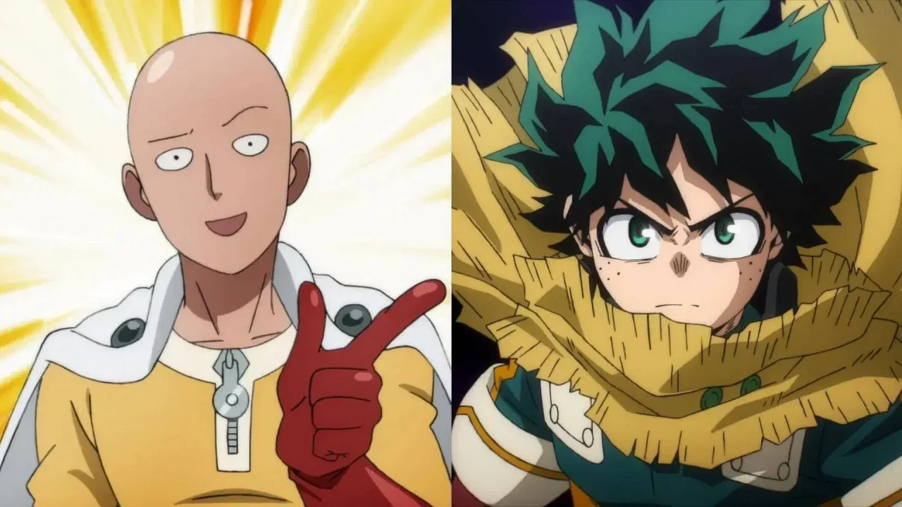 One Punch Man Prova o Ponto Que My Hero Academia Nunca Conseguiu