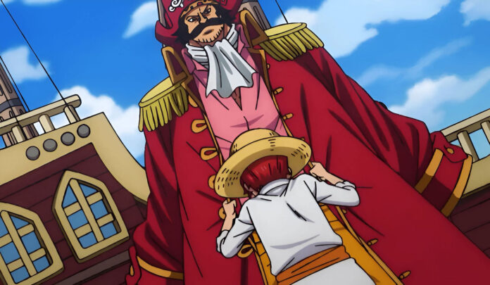 Últimas palavras de Roger para Shanks podem ter sido reveladas em One Piece 1138