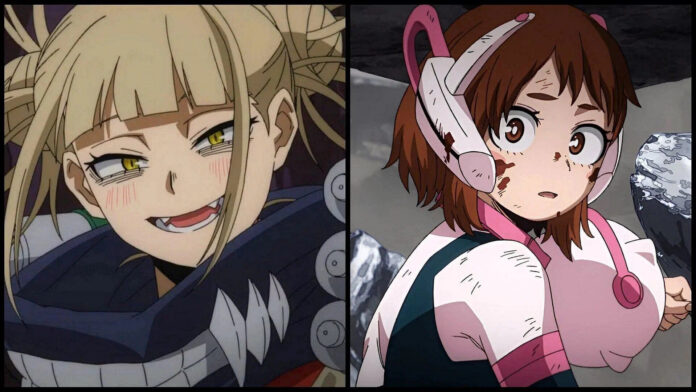 Ochaco e Toga podem ter encerrado My Hero Academia com uma conexão única