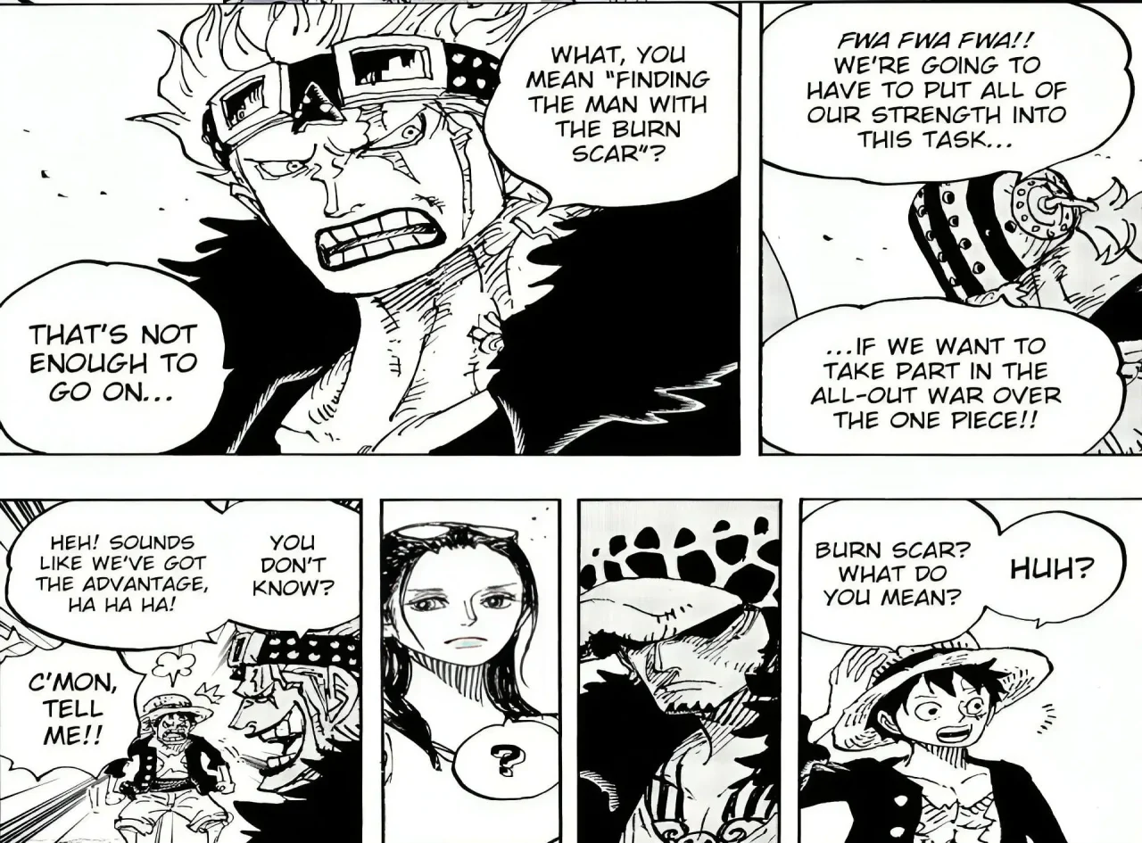 O "Homem Marcado pelas Chamas" de One Piece pode se a chave para Trafalgar Law voltar para a história 