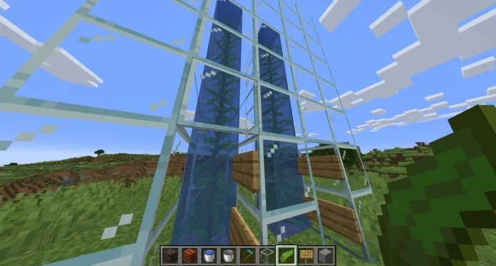 Minecraft - Como fazer um elevador de água