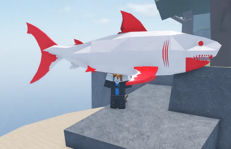 Roblox Fisch – Como pescar o Tubarão Ginsu