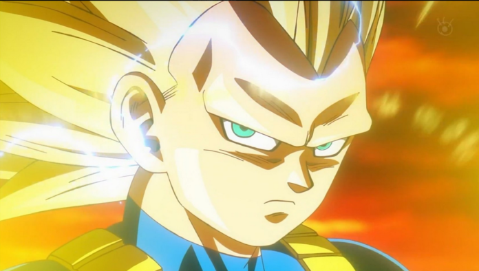 Dragon Ball Daima 19 revela visual de Vegeta Super Saiyajin 3 adulto