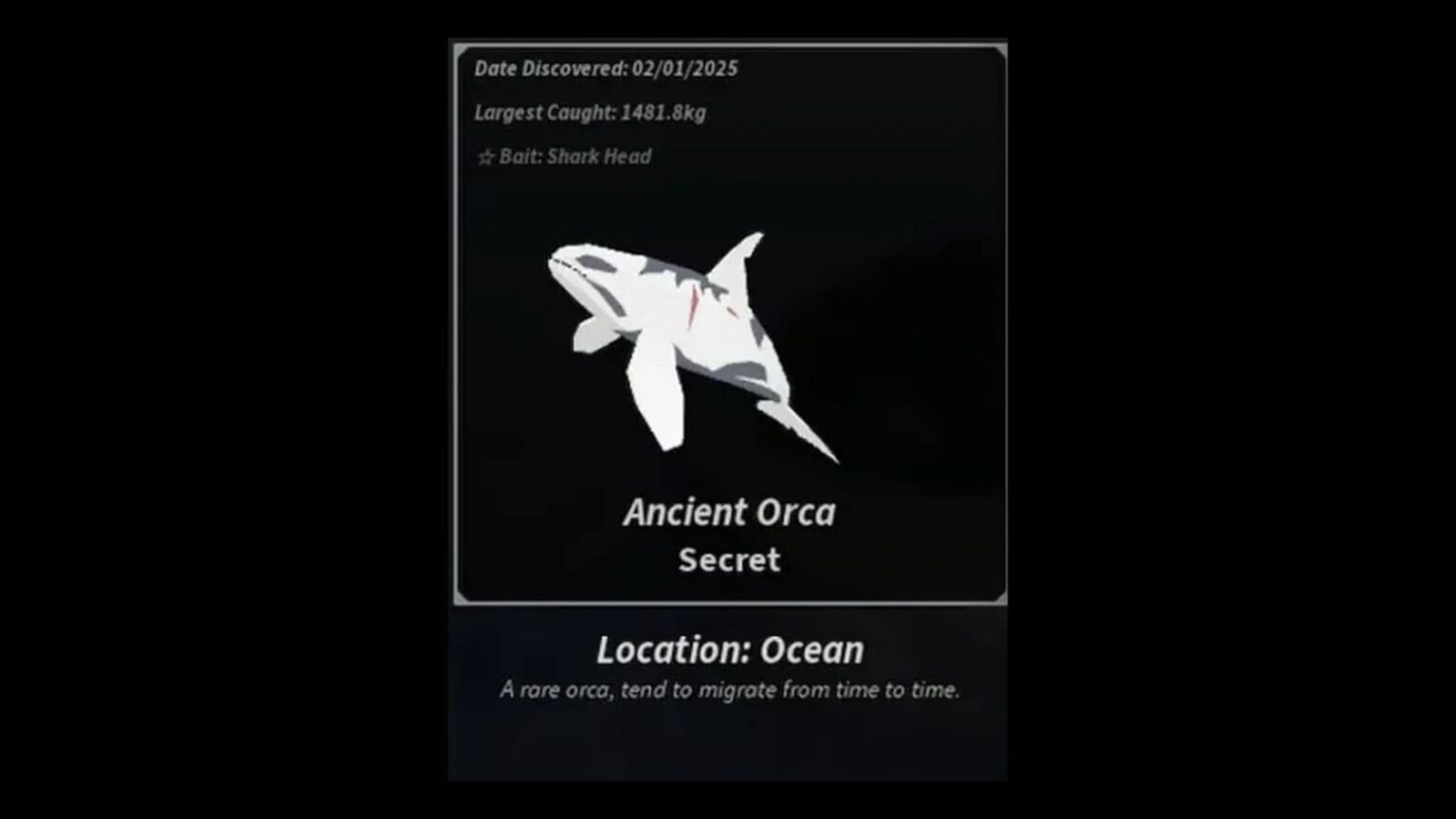 Roblox Fisch Como Pescar A Orca Anci No Evento Orca Migration Hunt Como Pescar A Orca Ancia Em Roblox Fisch 1536x864 