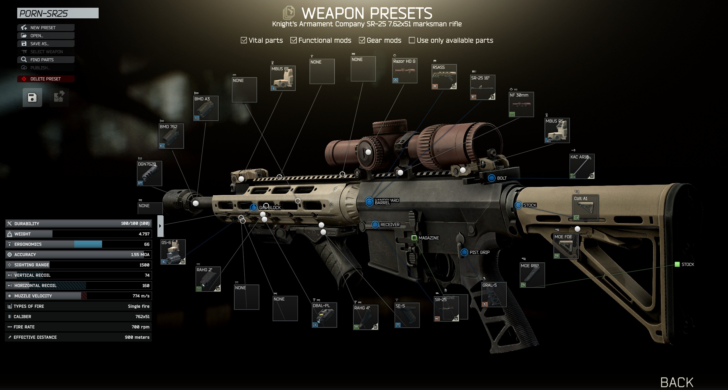 Escape from Tarkov – Tier list de armas (Fevereiro 2025)