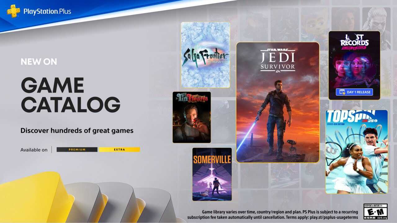 Star Wars Jedi: Survivor é destaque no catálogo de jogos da PS Plus de fevereiro; Confira a lista completa