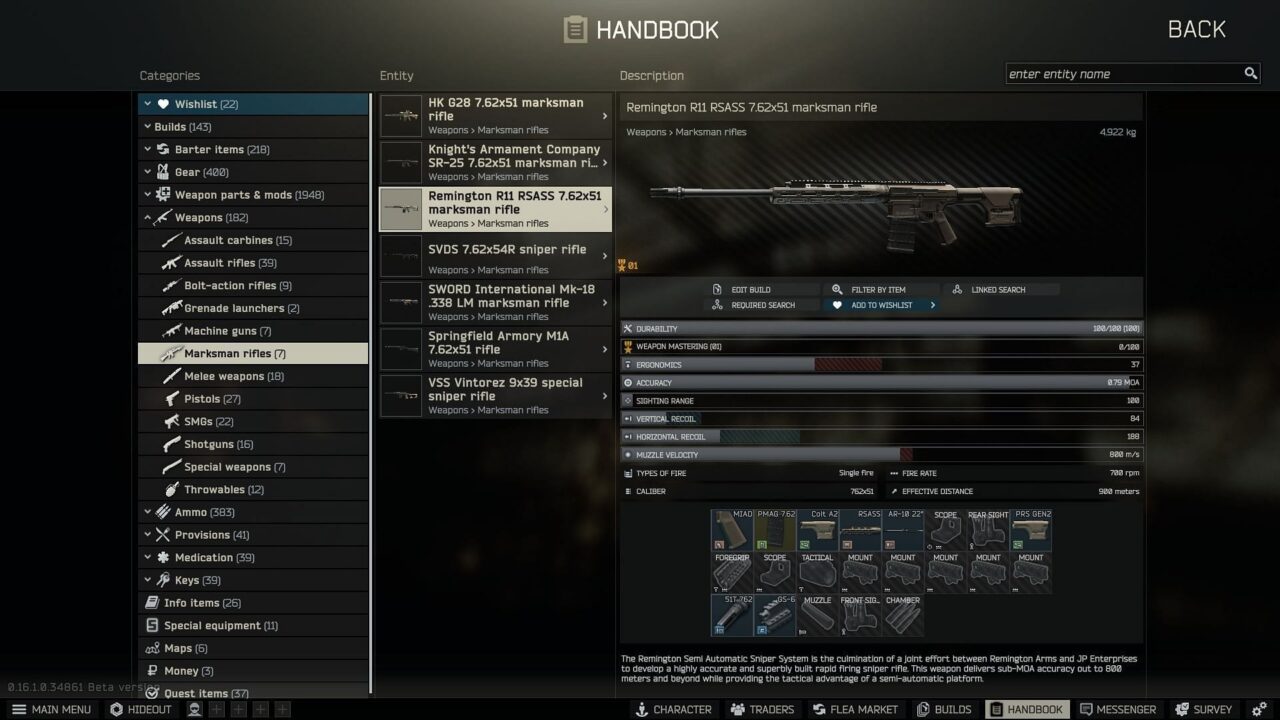 Escape from Tarkov - Tier list de armas (Fevereiro 2025)