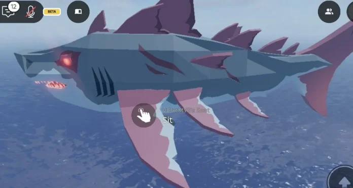 megalodon antigo roblox fisch