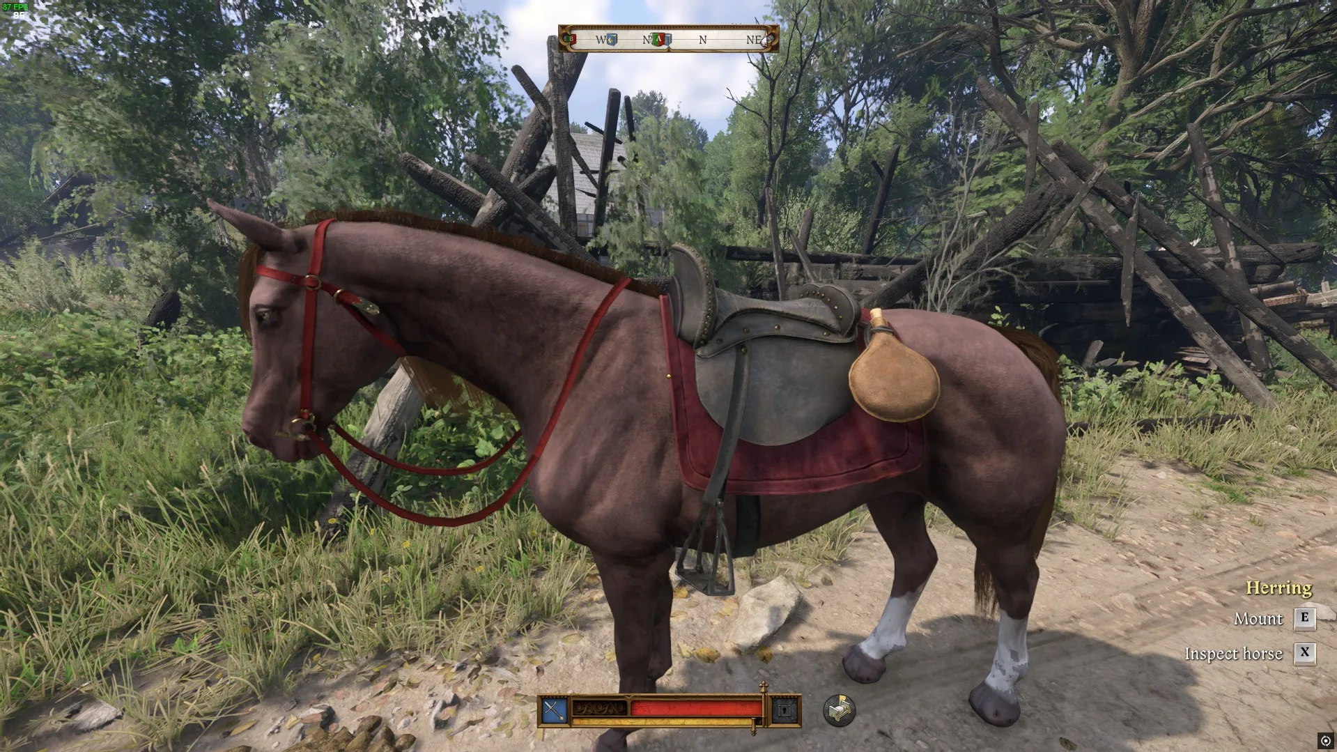 Kingdom Come: Deliverance 2 – Como equipar uma sela no cavalo