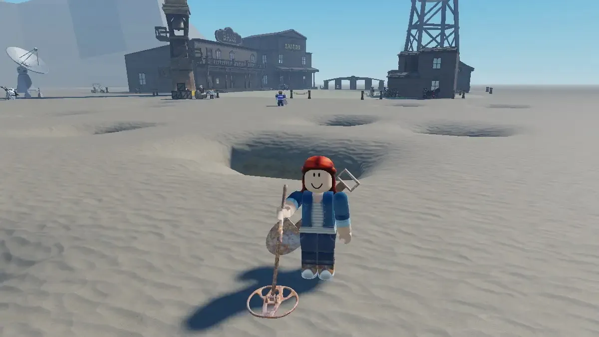 Roblox Desert Detectors – Lista das melhores Pás