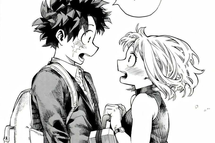 Uraraka confessa seus sentimentos para Deku em My Hero Academia?