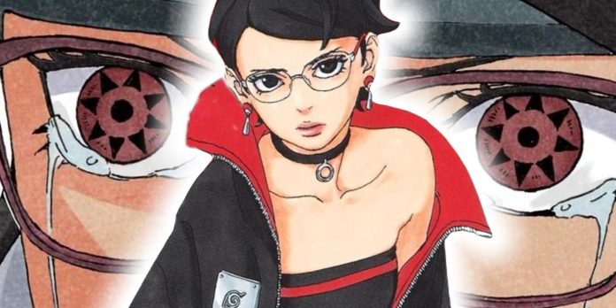 Boruto TBV 21 revela detalhes do Mangekyo Sharingan de Sarada