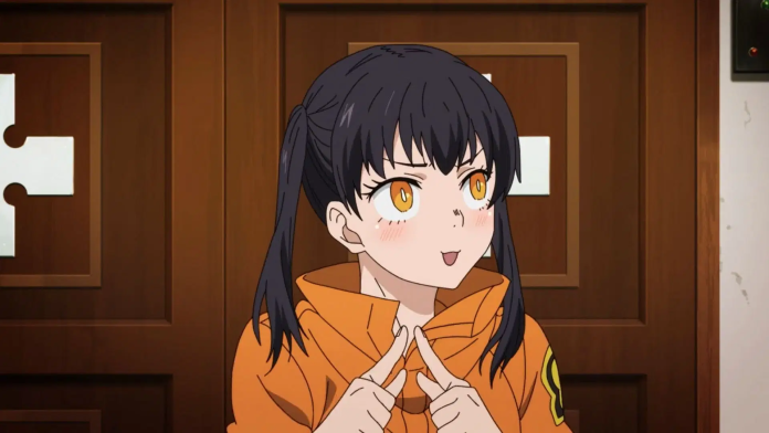 Com quem Tamaki fica em Fire Force?