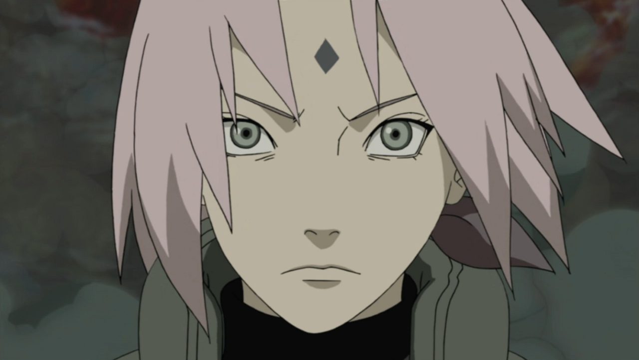 Naruto - Como Sakura aprendeu o Selo do Byakugou?