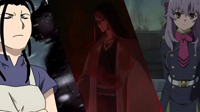 10 Personagens de anime parecidos com Unohana de Bleach