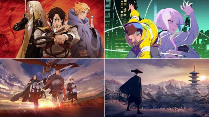 Os 13 melhores animes originais da Netflix