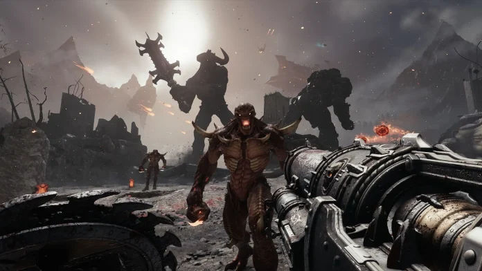 Doom The Dark Ages corrige bug no PS5 que impedia a platina