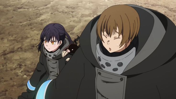 Com quem Tamaki fica em Fire Force?