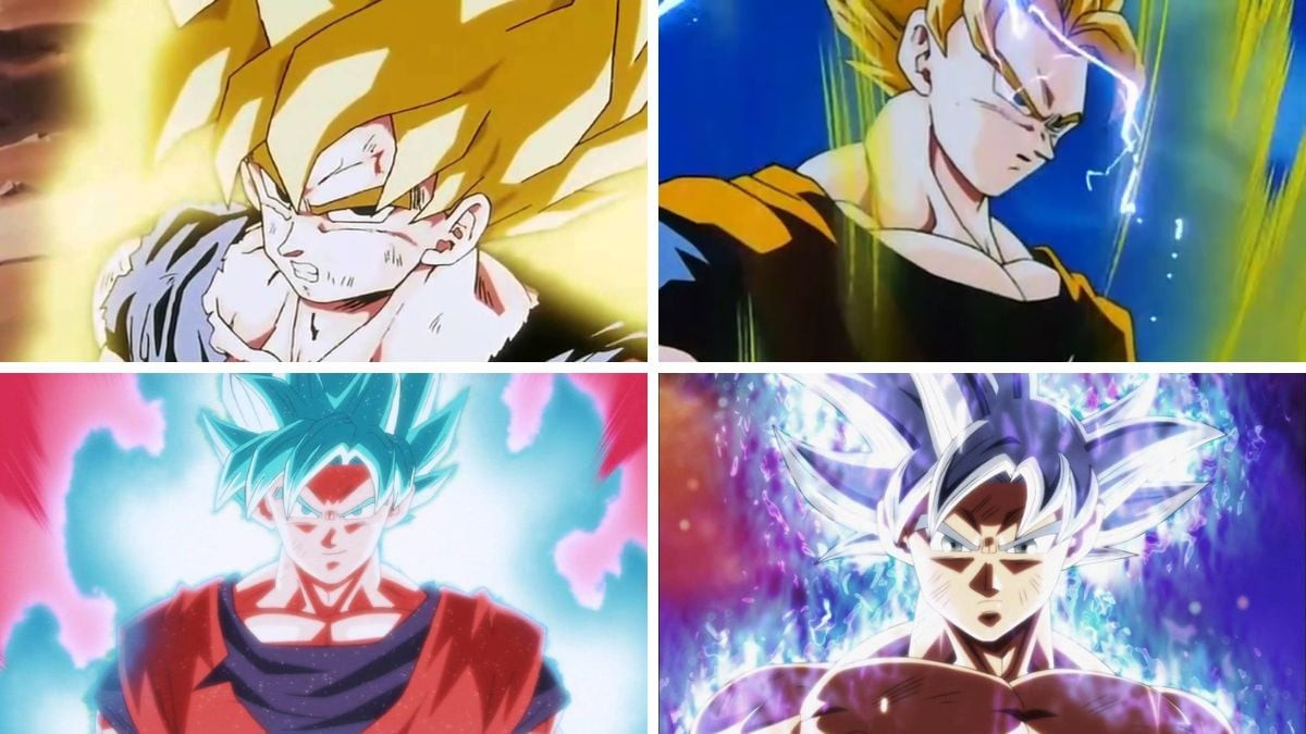 Todas as 17 transformações do Goku (ranqueadas por força) - Critical Hits